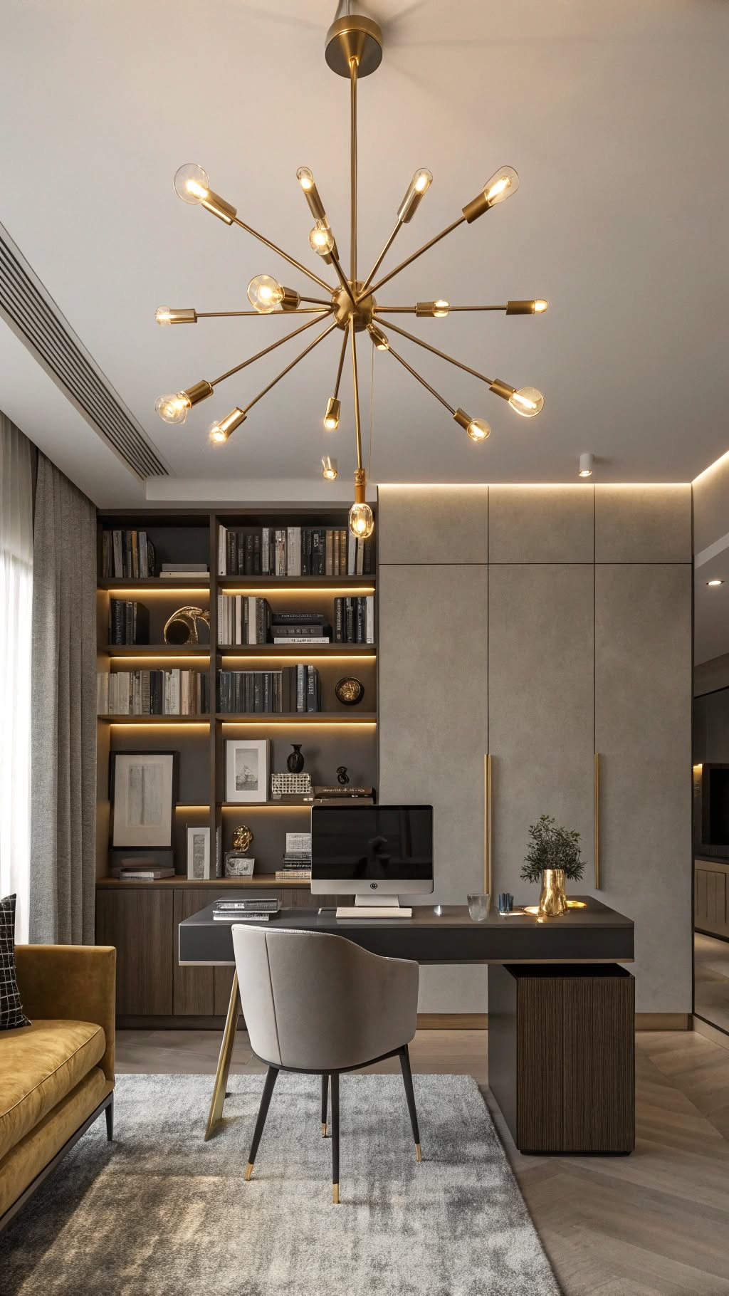 7. Statement Sputnik Chandeliers