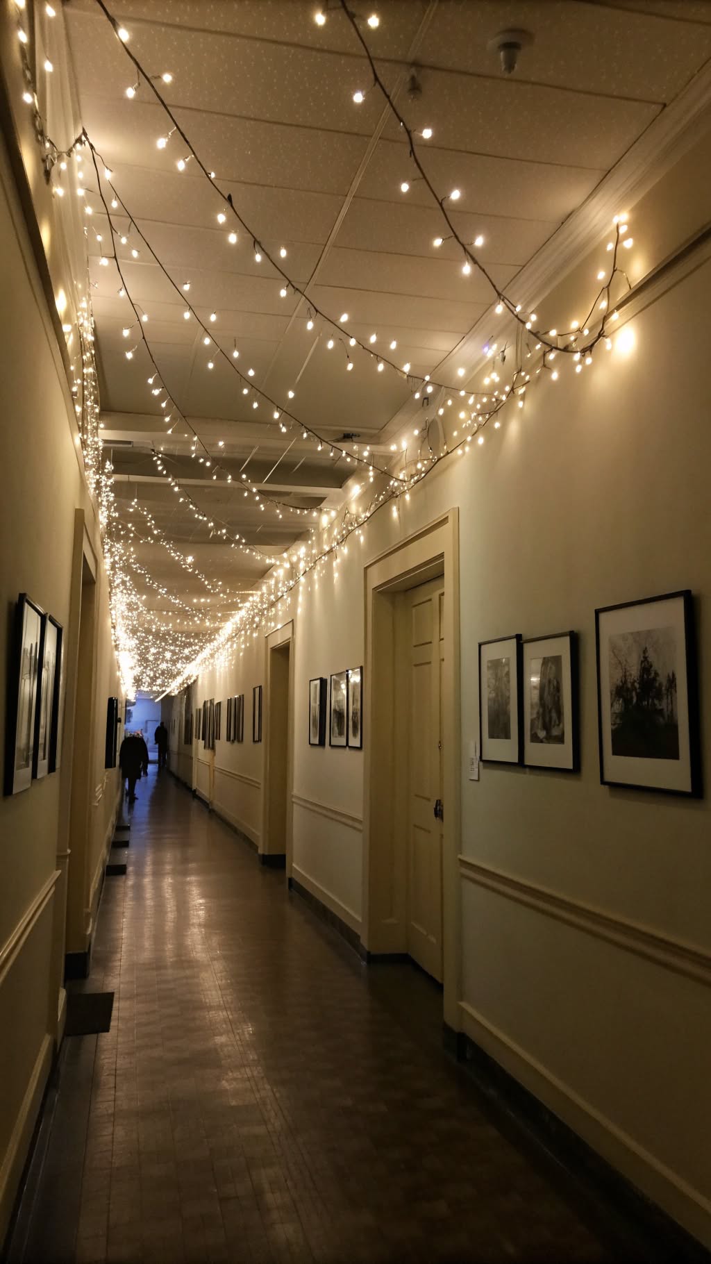 7. String Up Fairy Lights or LED Strips