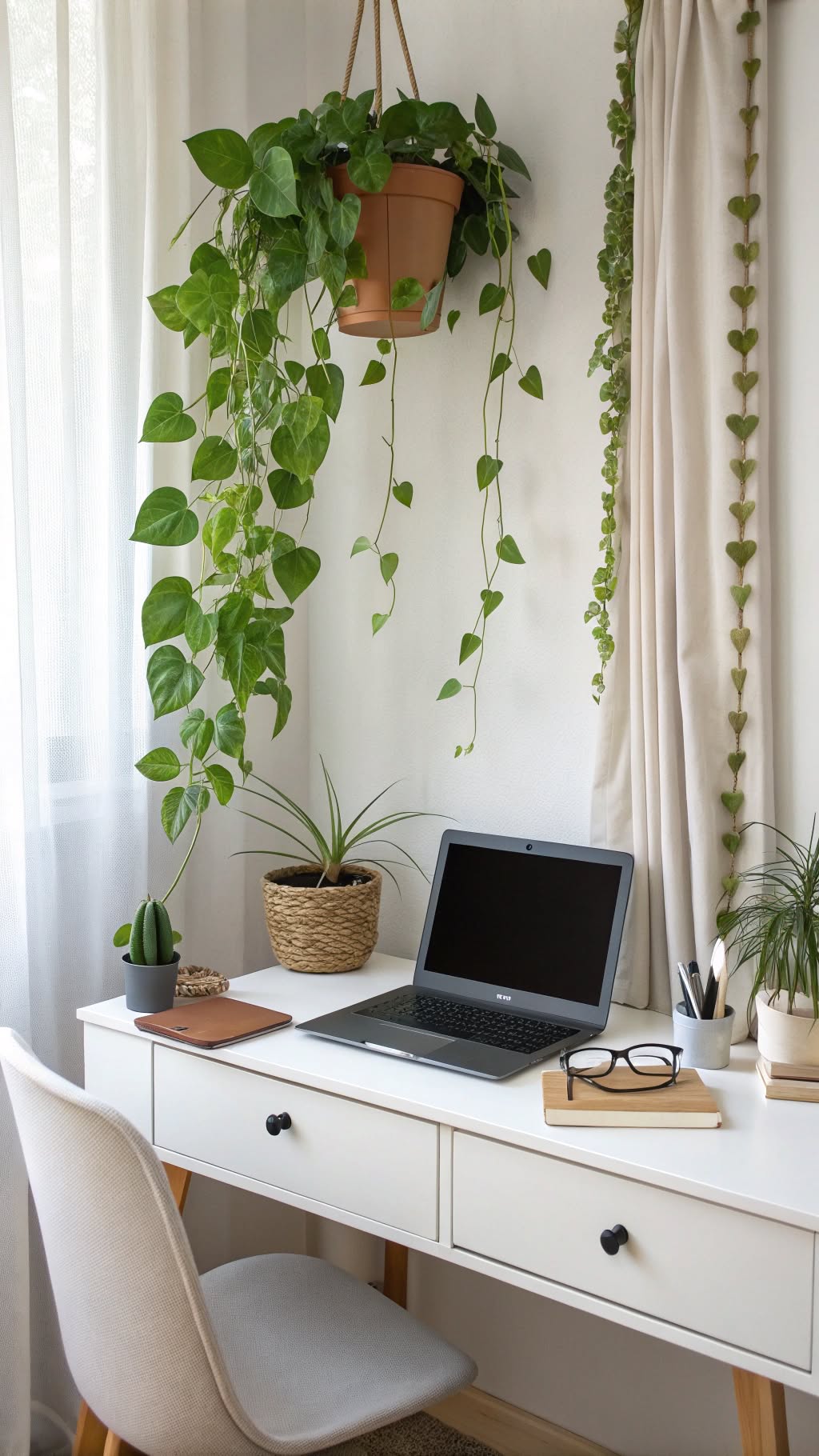 8. Add Greenery with Low-Maintenance Plants