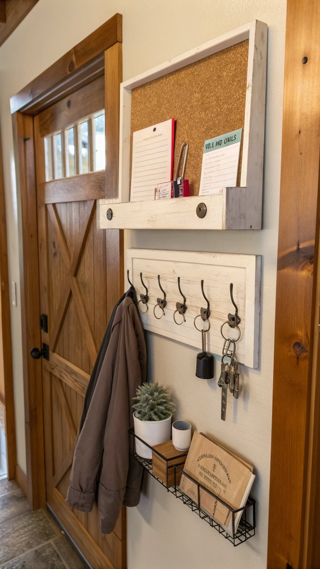 8. Install a Key and Mail Organizer