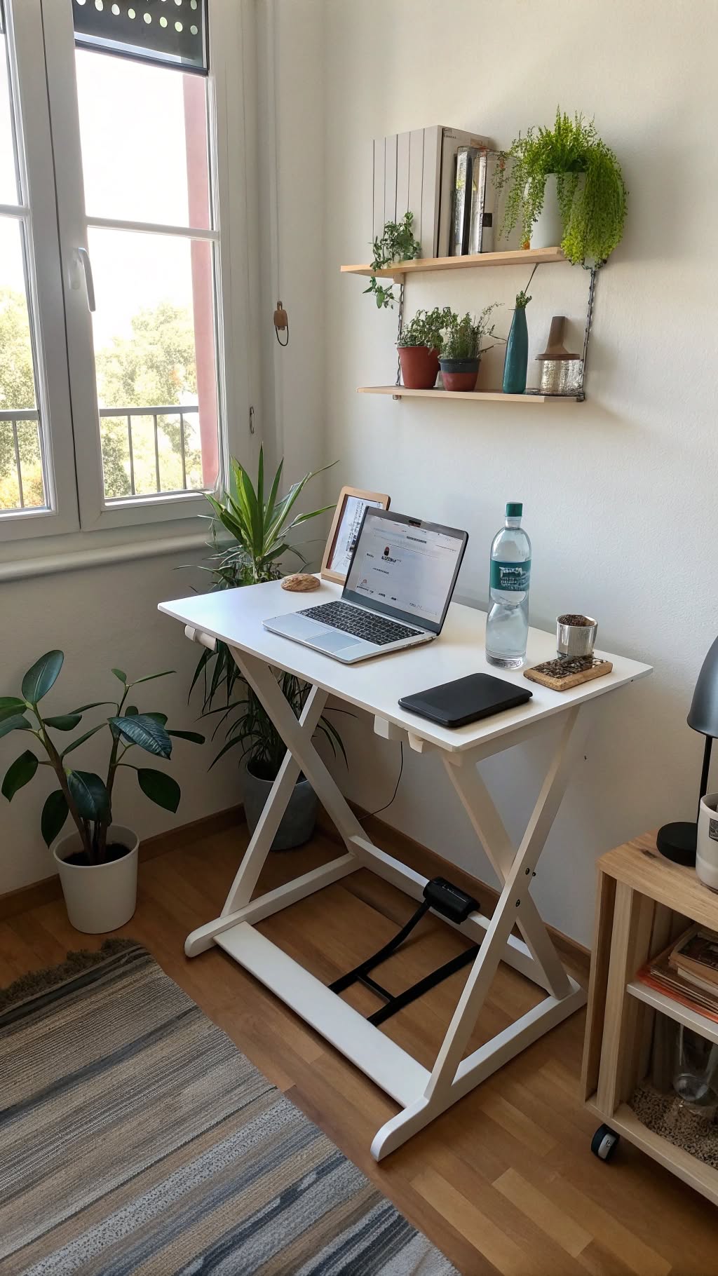 8. Sit-to-Stand Desks for Small Spaces