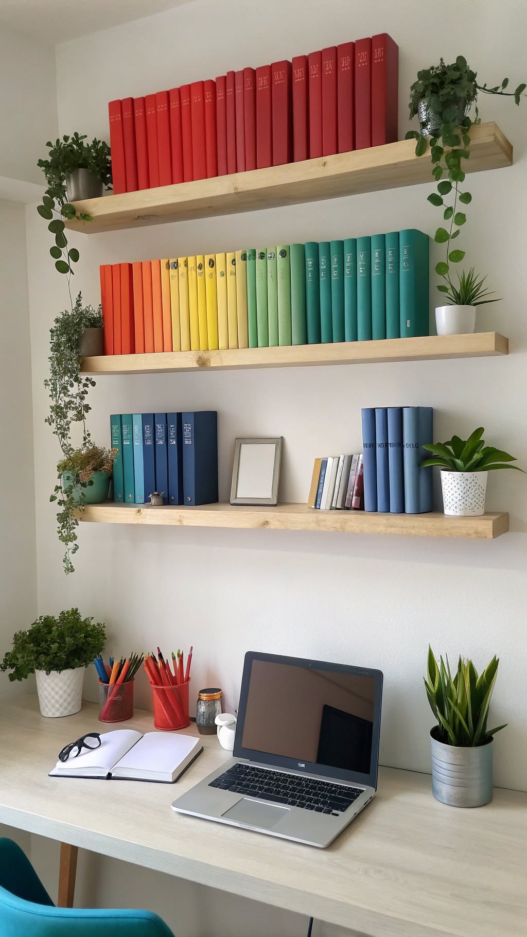 9. Showcase Your Books as Decor