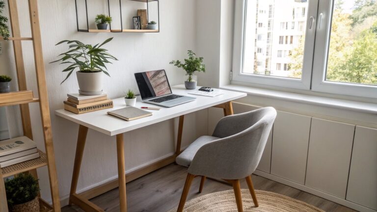Home Office Desks : Perfect Minimalist Solutions For Small Spaces