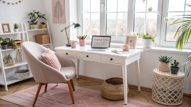 15 Home Office Ideas For Women On A Budget