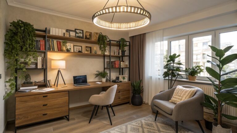 Home Office Lighting Ideas : Stylish Ceiling Fixtures