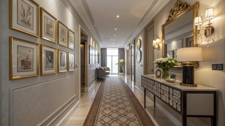 25 Long Hallway Decorating Stunning Ideas