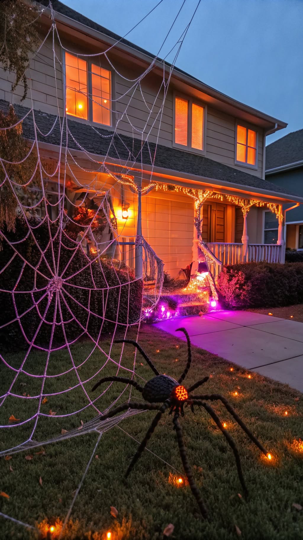 11. Giant Spider Web Invasion