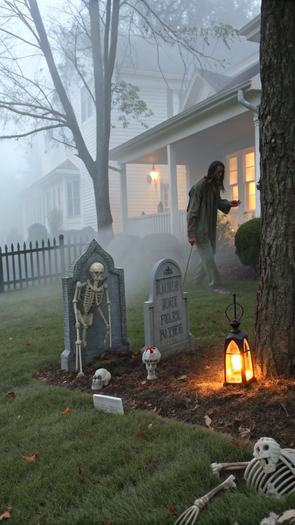 11. Haunted Graveyard Scene