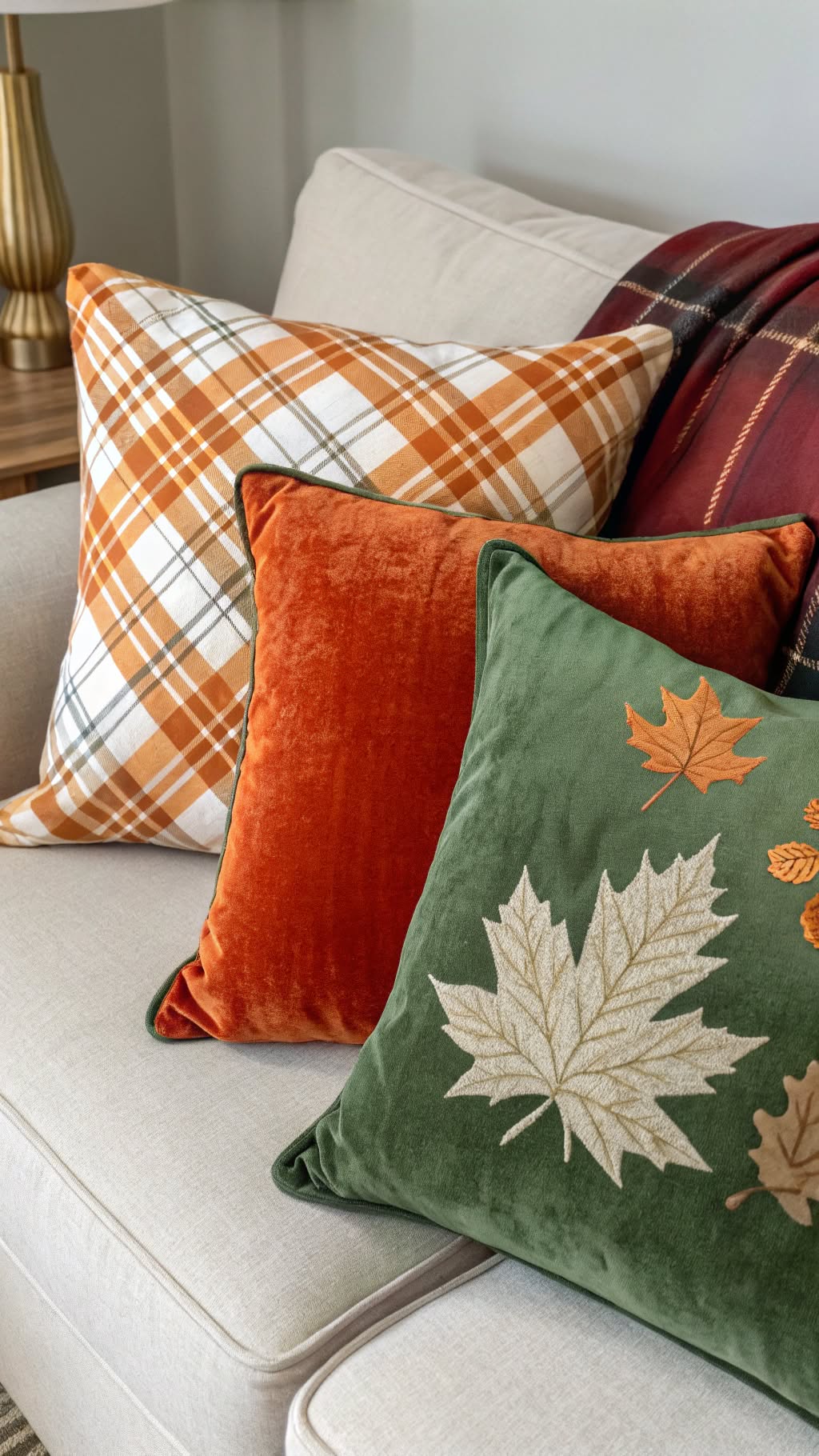 11. Swap Out Pillow Covers for Fall Hues