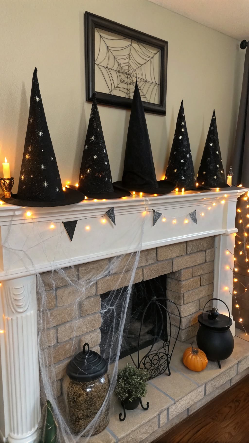 11. Witch Hat Display