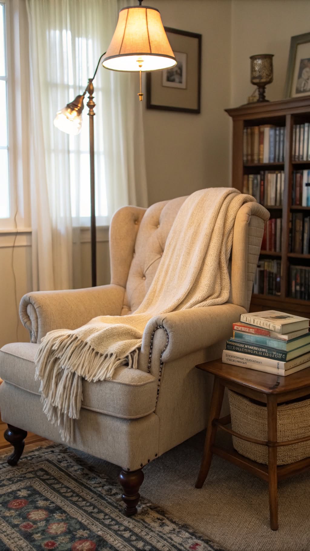 13. Create a Cozy Reading Nook