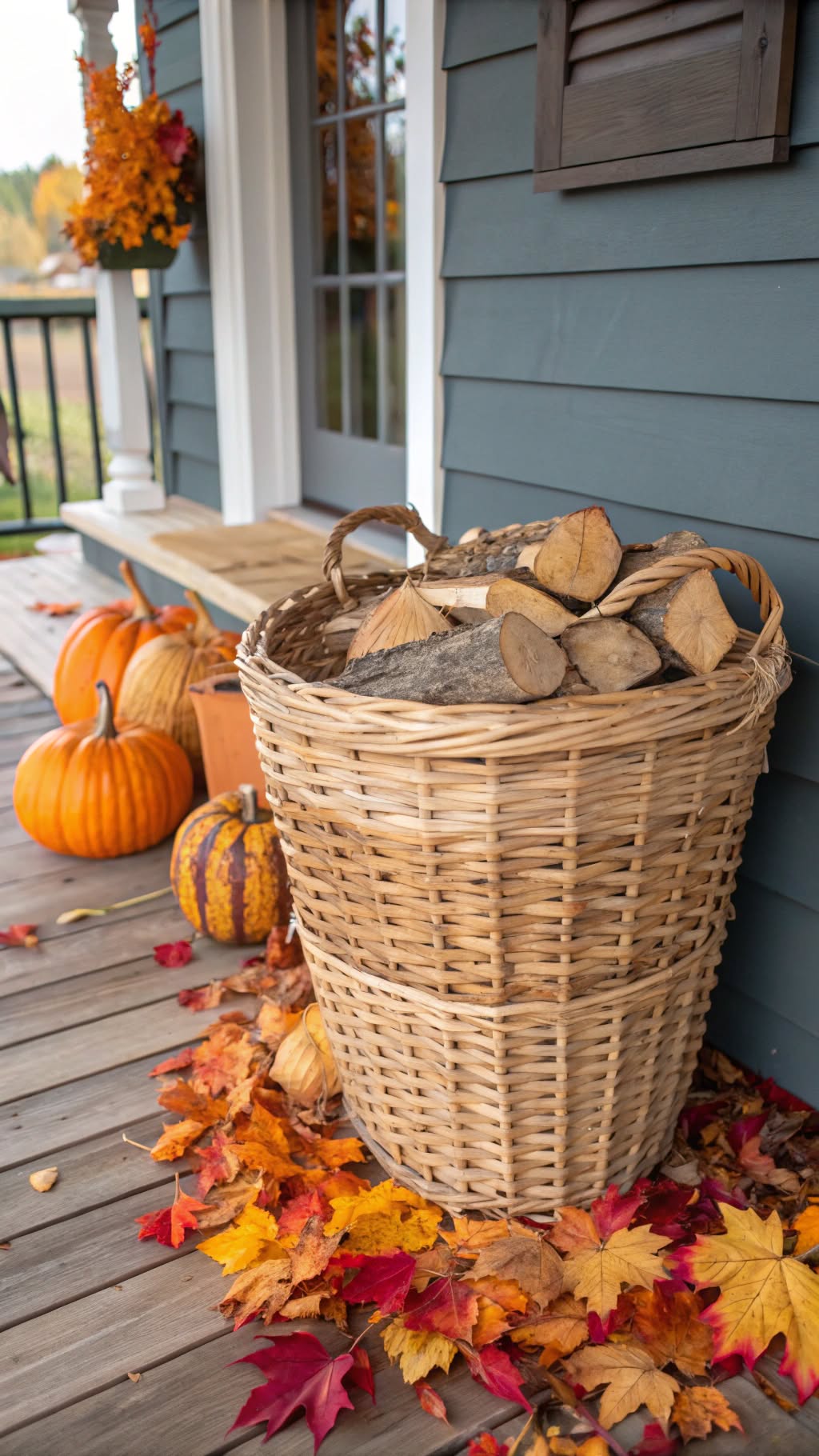 14. Oversized Wicker Baskets