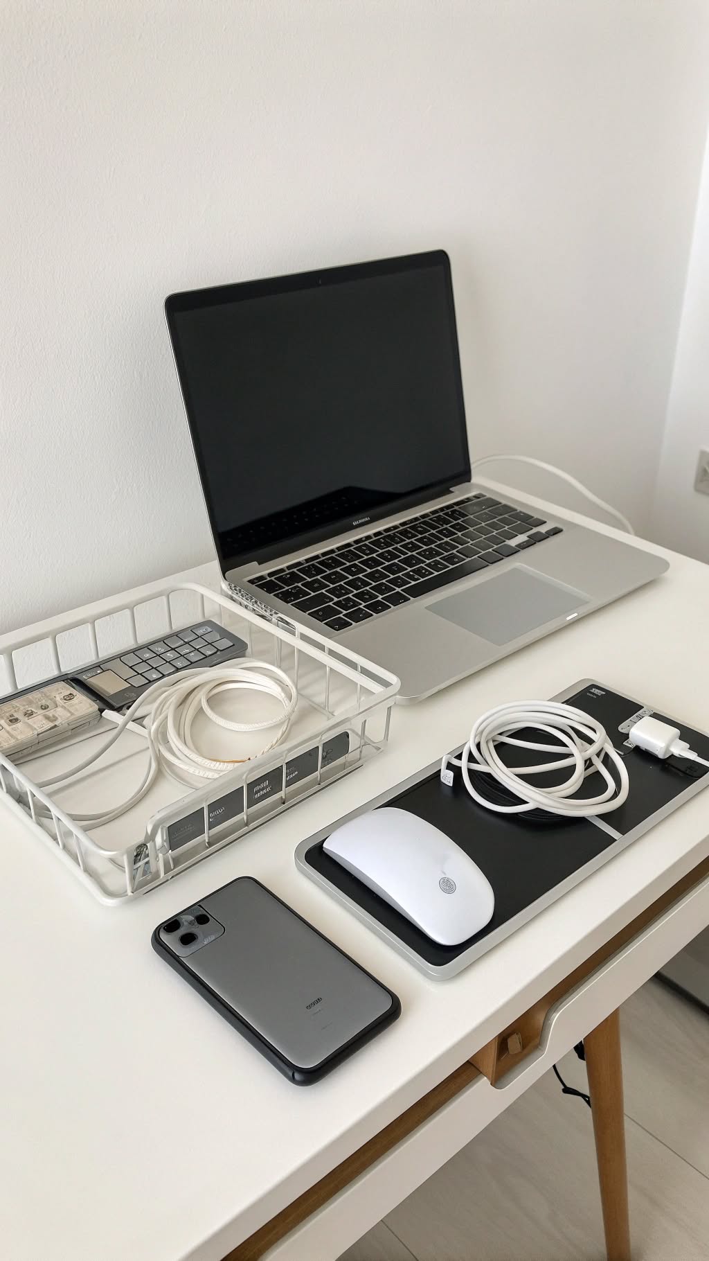 18. Minimalist Cable Management for a Clean Look