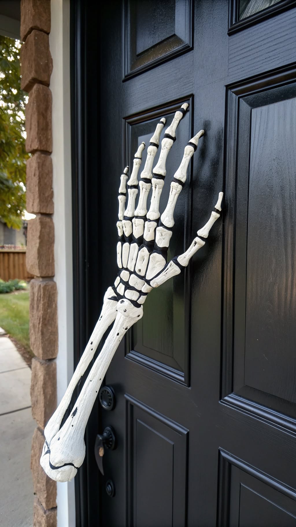 18. Skeleton Hand Door Hanger