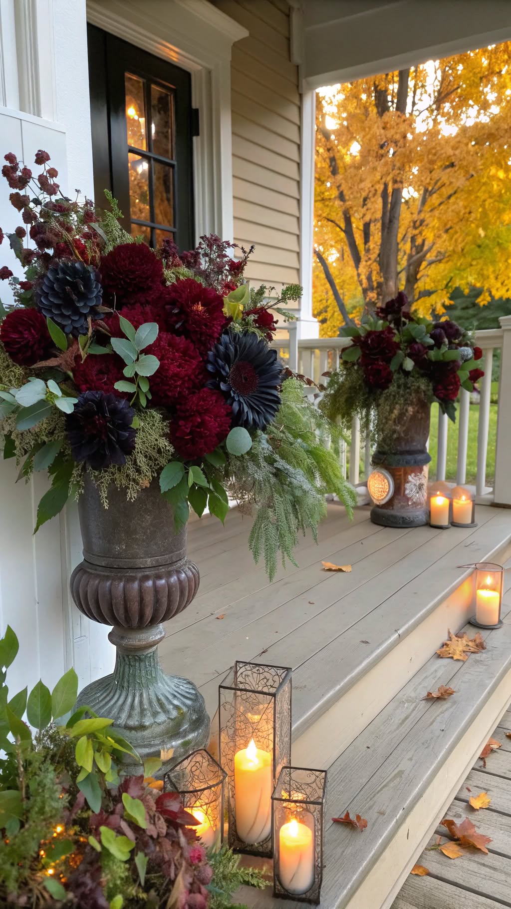 19. Moody Florals for a Dark Autumn Vibe
