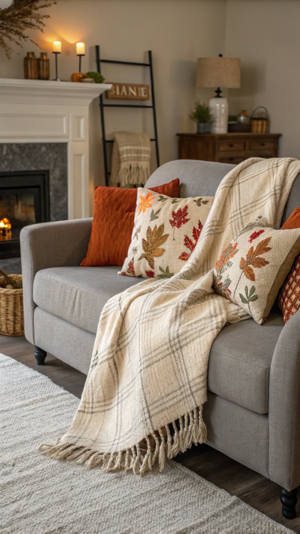 1. Layer Up with Plush Throws