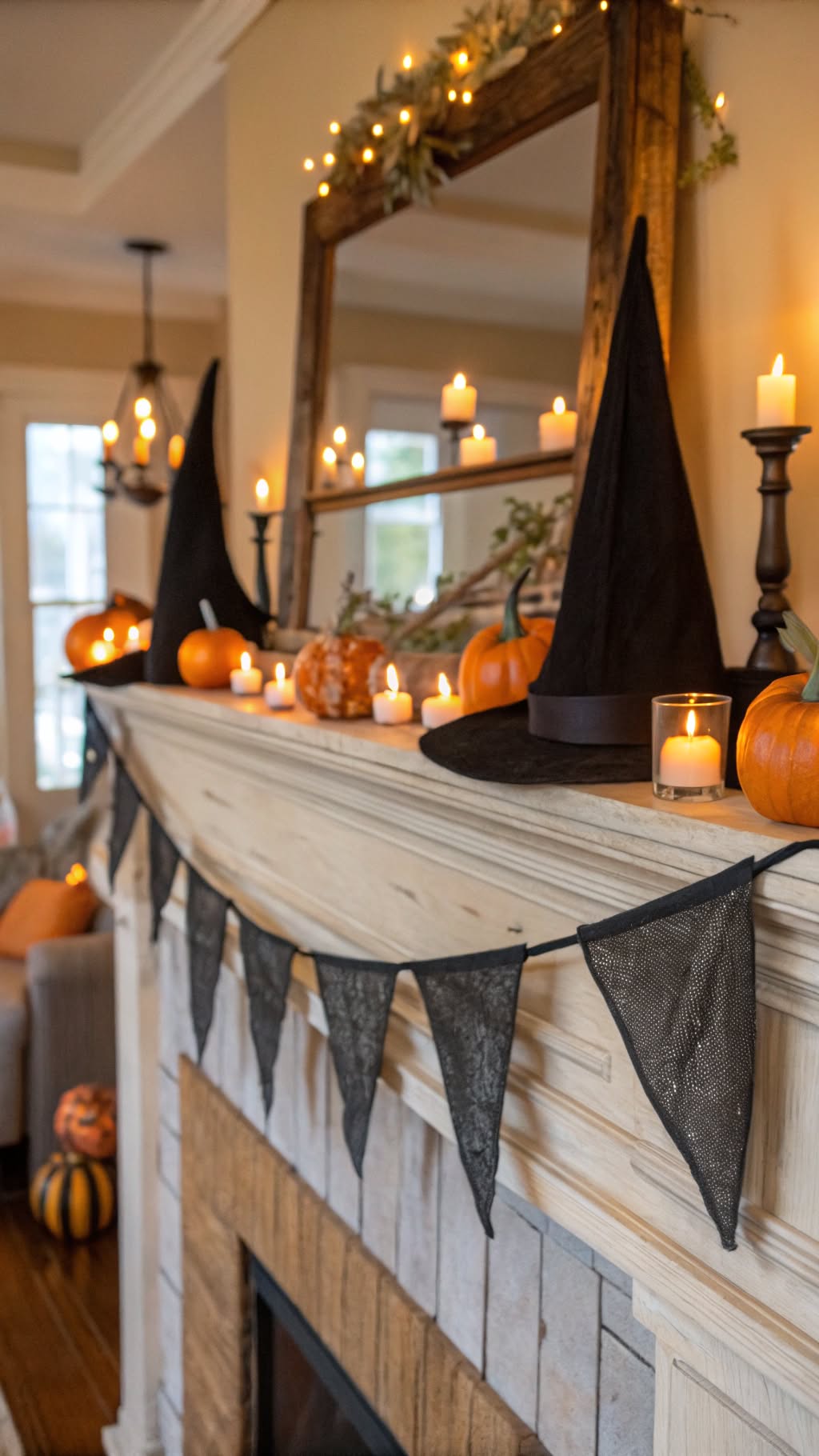 1. Witch Hat Garland