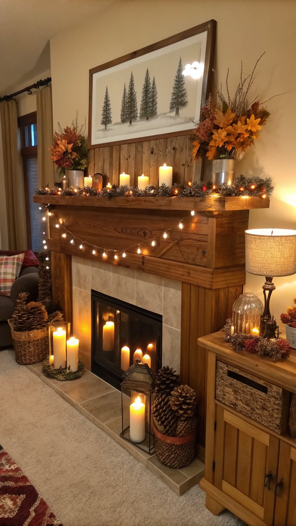20. Create a Warm Glow with Fairy Lights