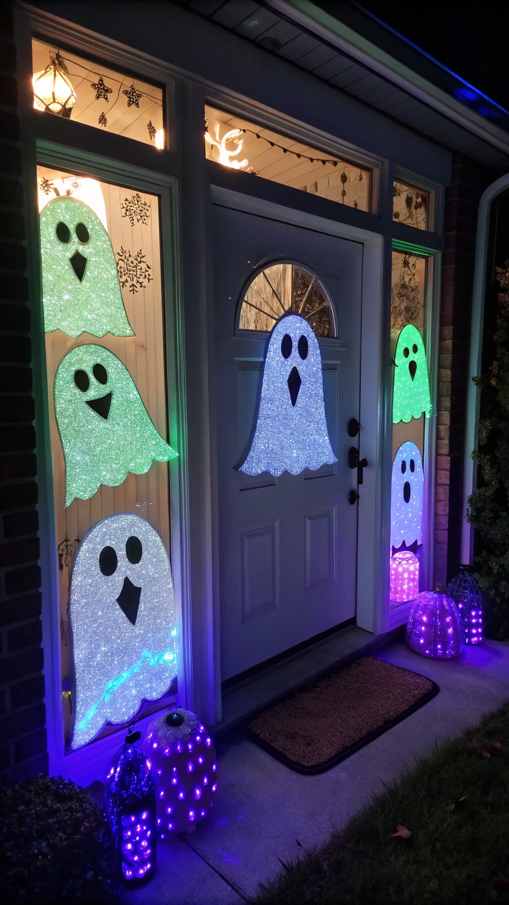 20. Glow-in-the-Dark Ghost Parade