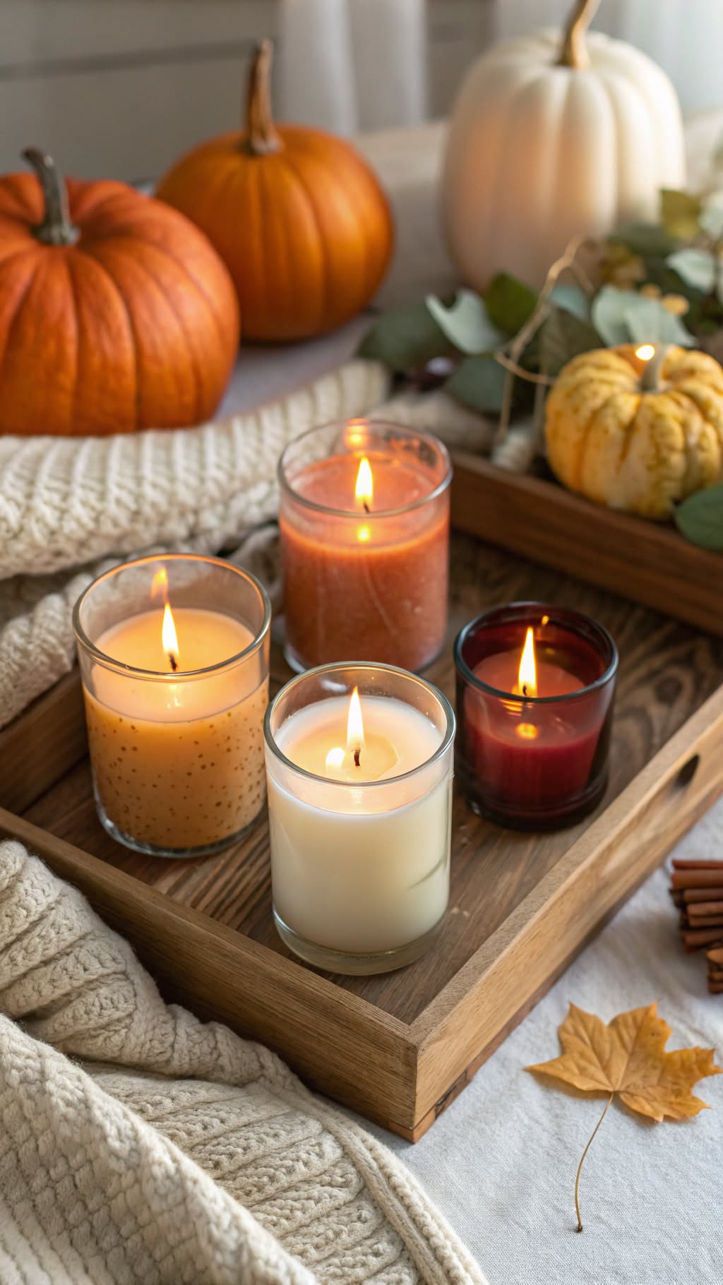 2. Add Warmth with Candles