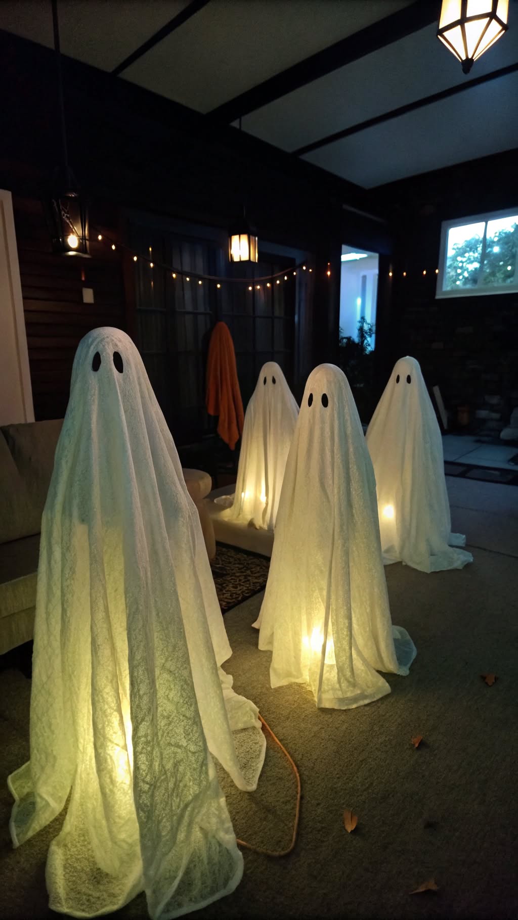 2. Glow-in-the-Dark Ghosts