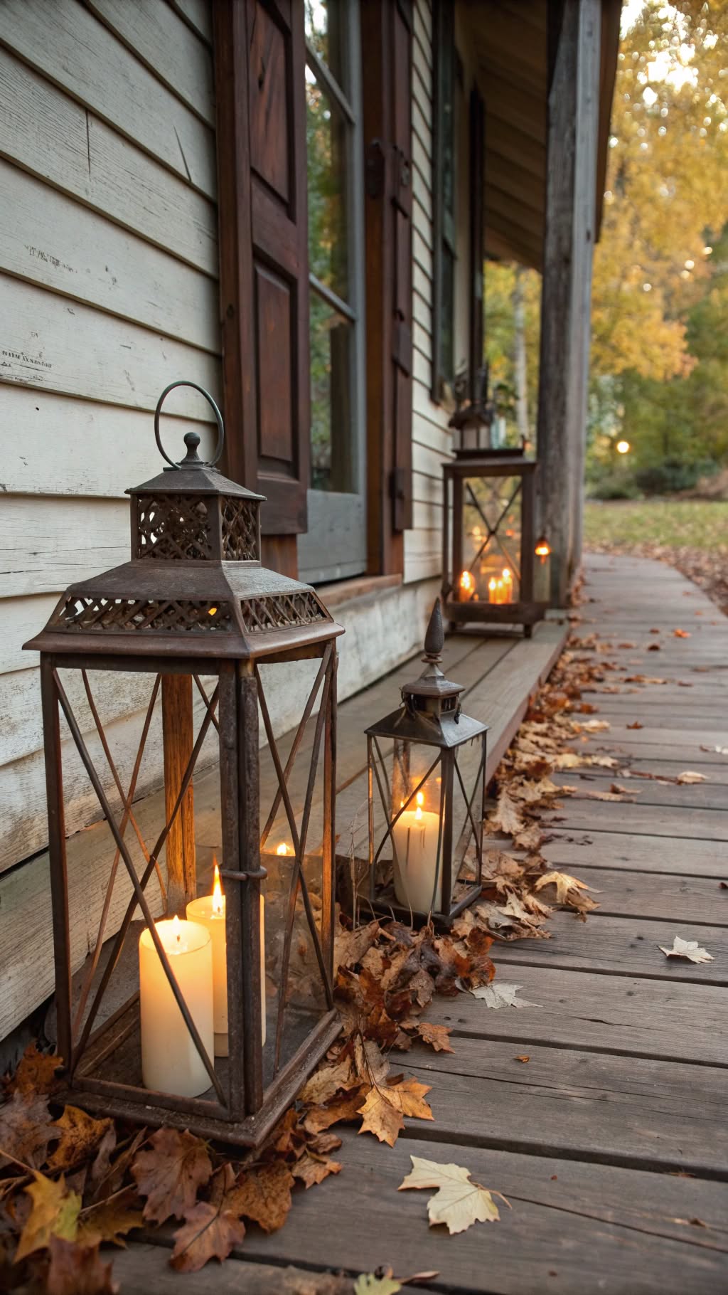 2. Vintage Candle Lanterns
