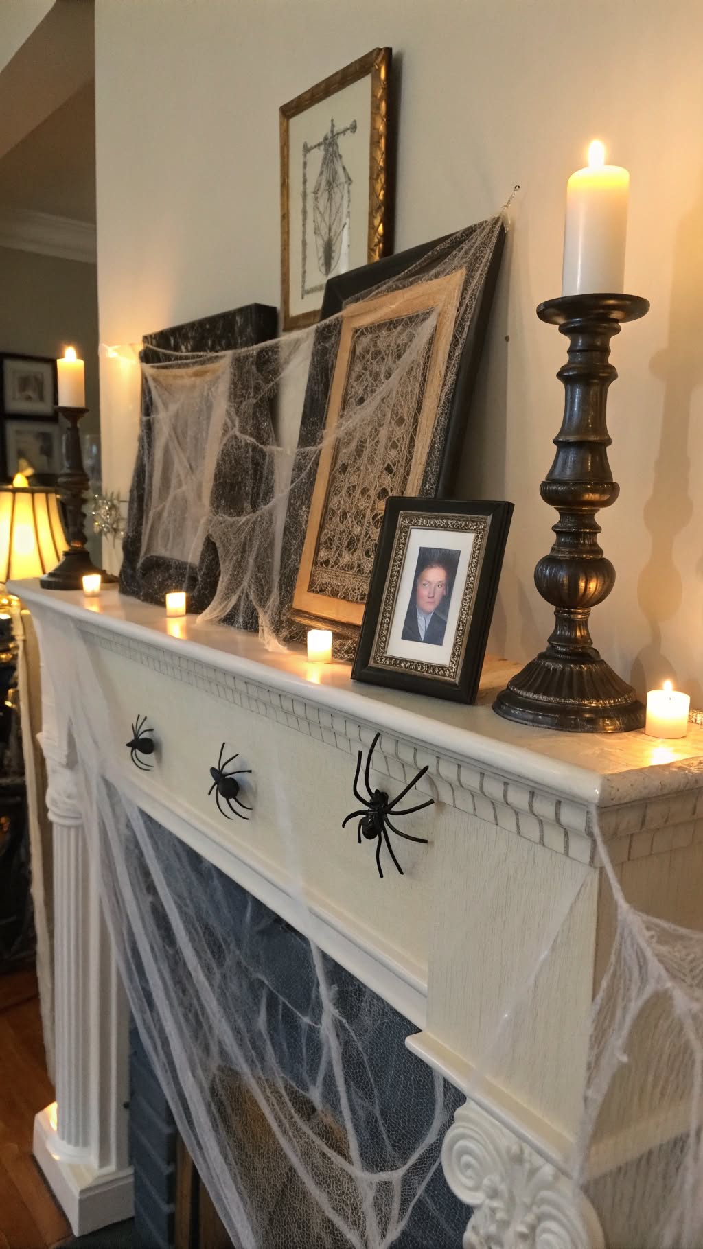 3. Spiderweb Accents