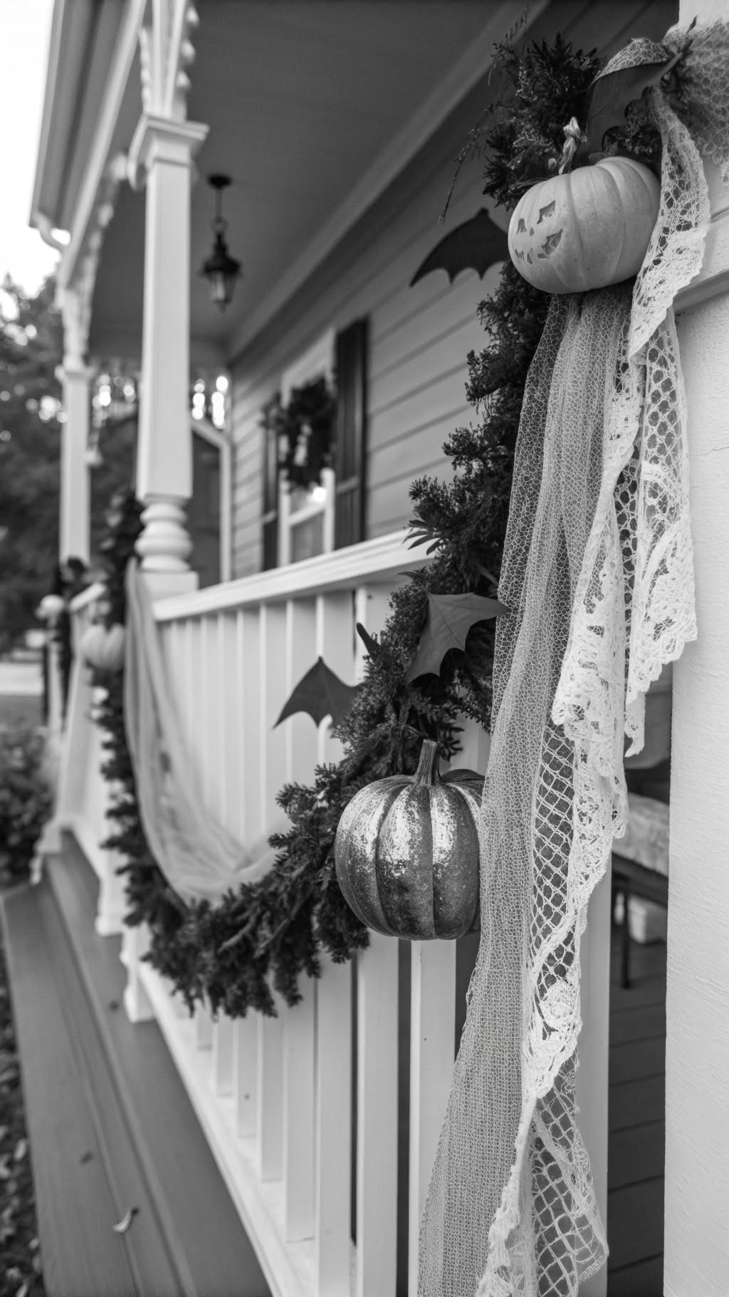4. Chic Halloween Garland