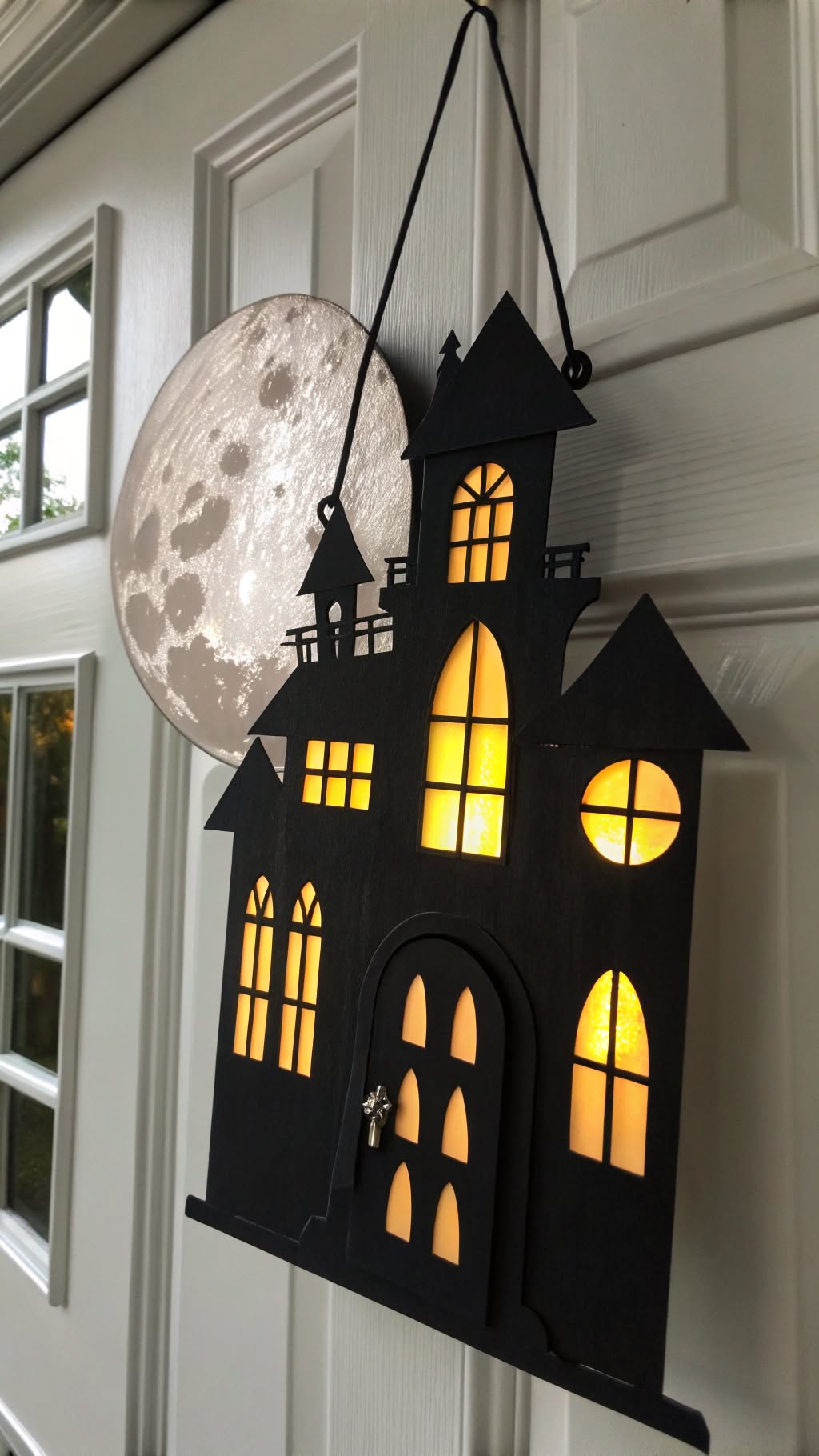 4. Haunted House Silhouette