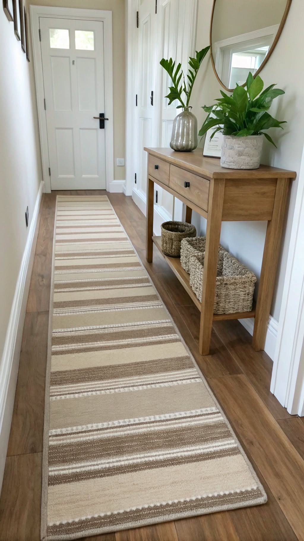 4. Lay Down a Runner Rug