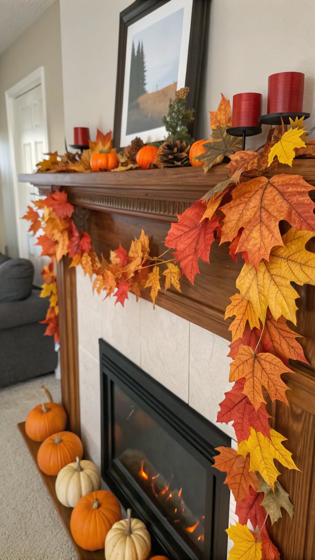 6. Fall Leaf Garland
