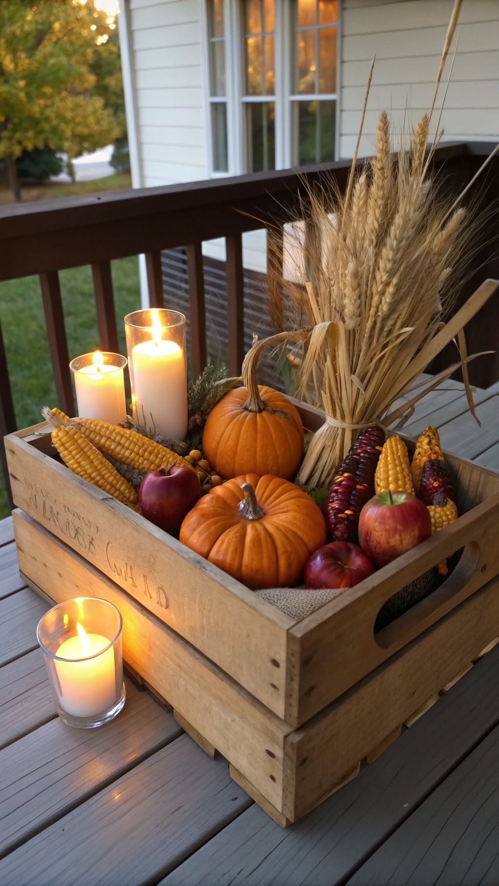6. Harvest-Themed Centerpiece