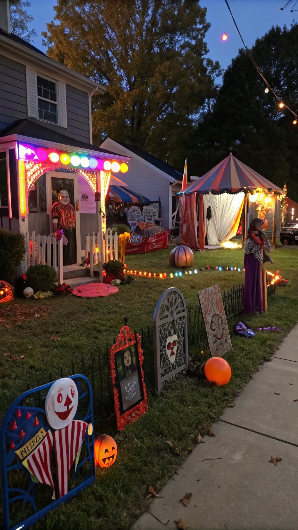 6. Haunted Carnival Funhouse