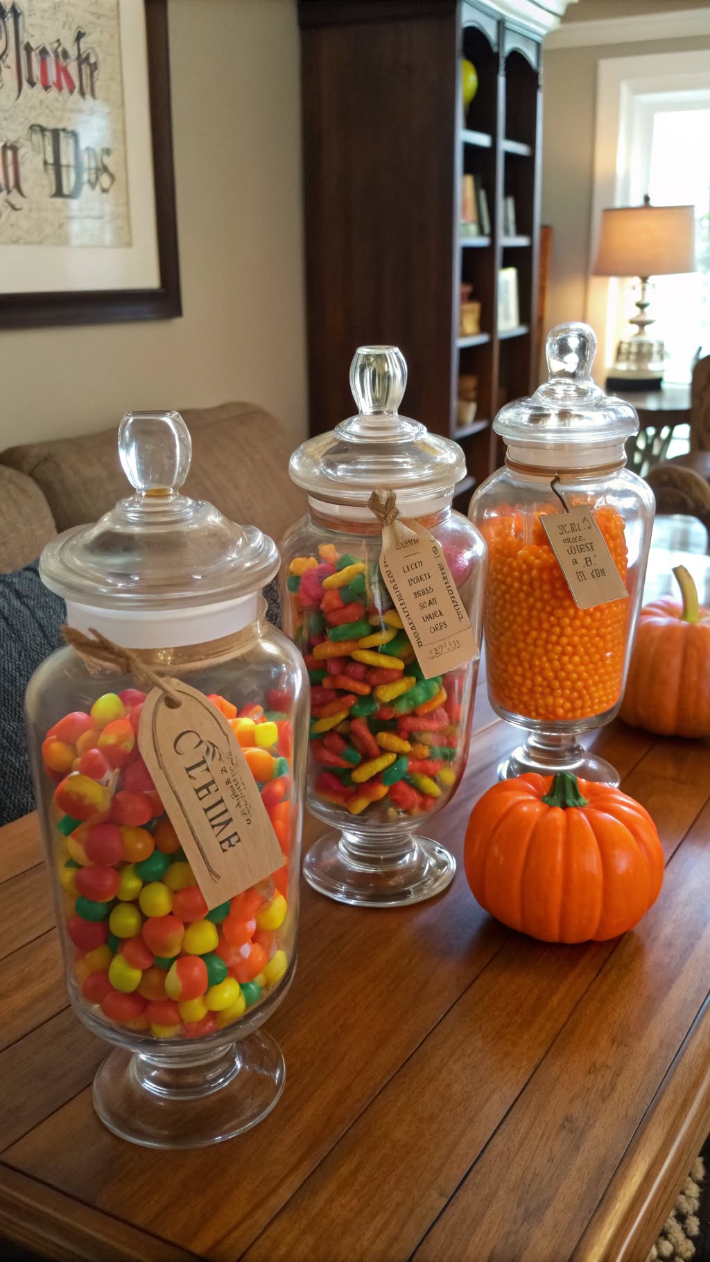 6. Retro Candy Jar Display