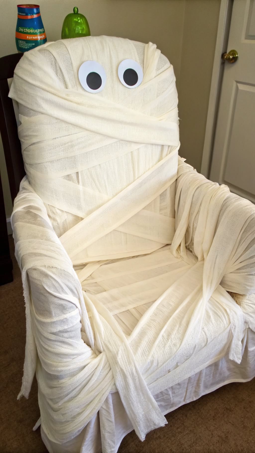 7. Mummy Wrapped Furniture