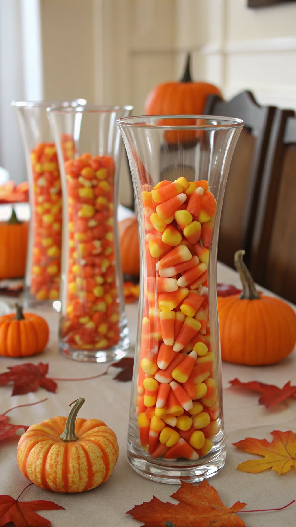 8. Candy Corn Vase Fillers