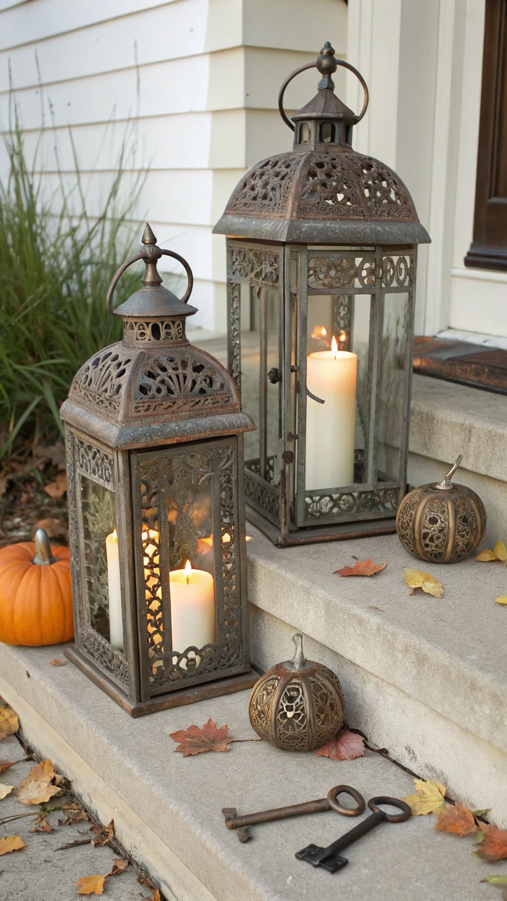 8. Vintage-Inspired Lanterns
