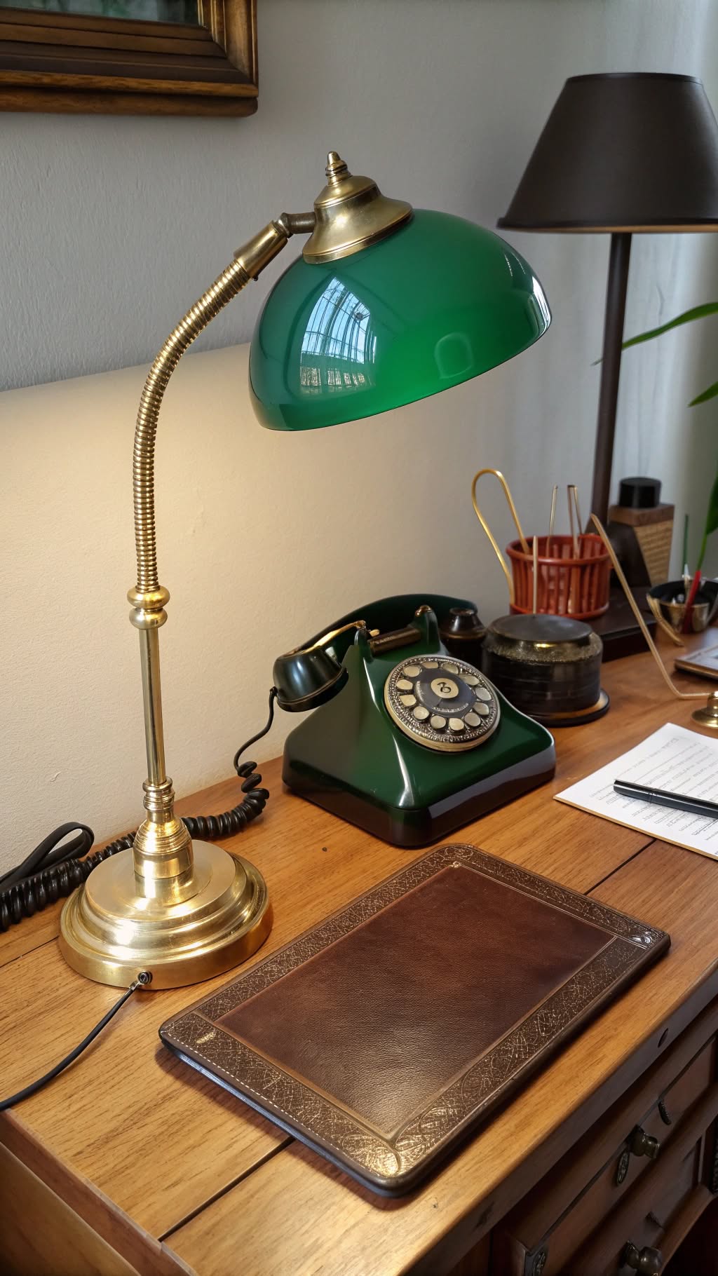9. Retro Task Lamp for Warm Lighting