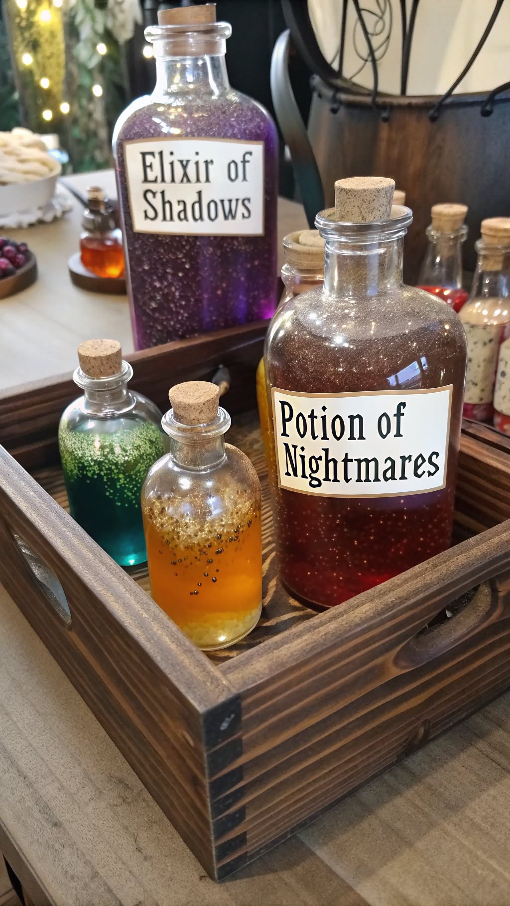 9. Witch’s Potion Bottle Collection