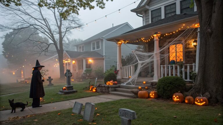 20 Best Outdoor Halloween Decor Front Yards Ideas That Wow