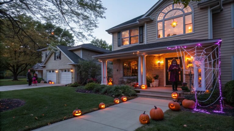20 Halloween House Decorations That Wow Trick-Or-Treaters