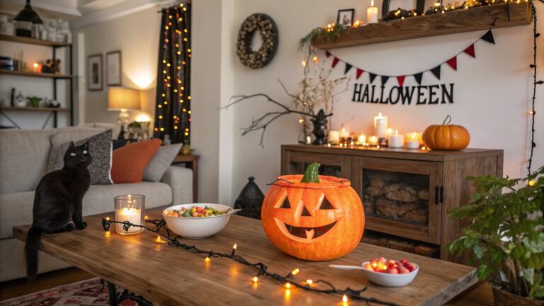 20 Indoor Halloween Decor Ideas