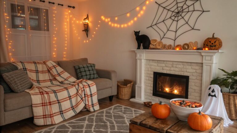 Easy Halloween Room Decor With Creative Spooky Touch Ideas