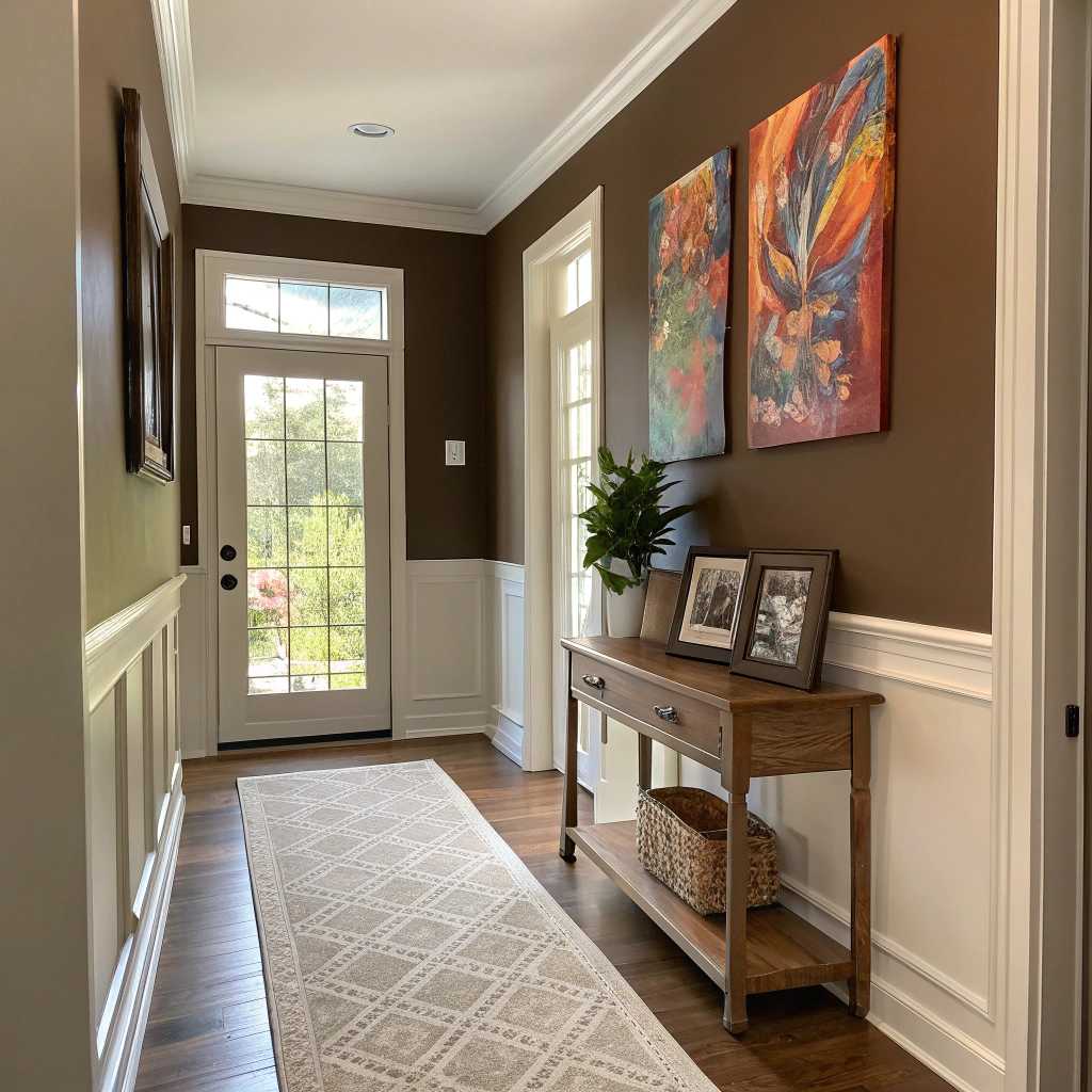 10. Warm Neutrals For Inviting Hallway Colours