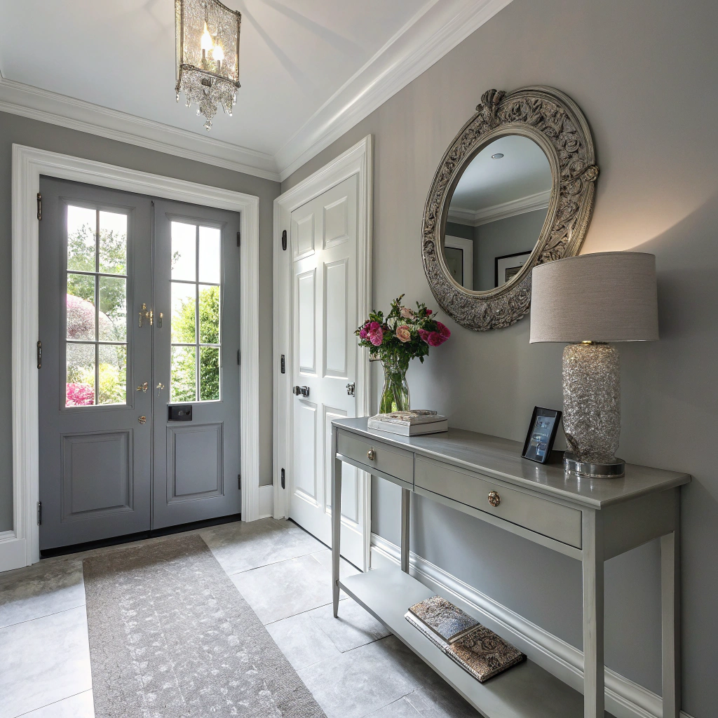 2. Timeless Elegance with Soft Greys