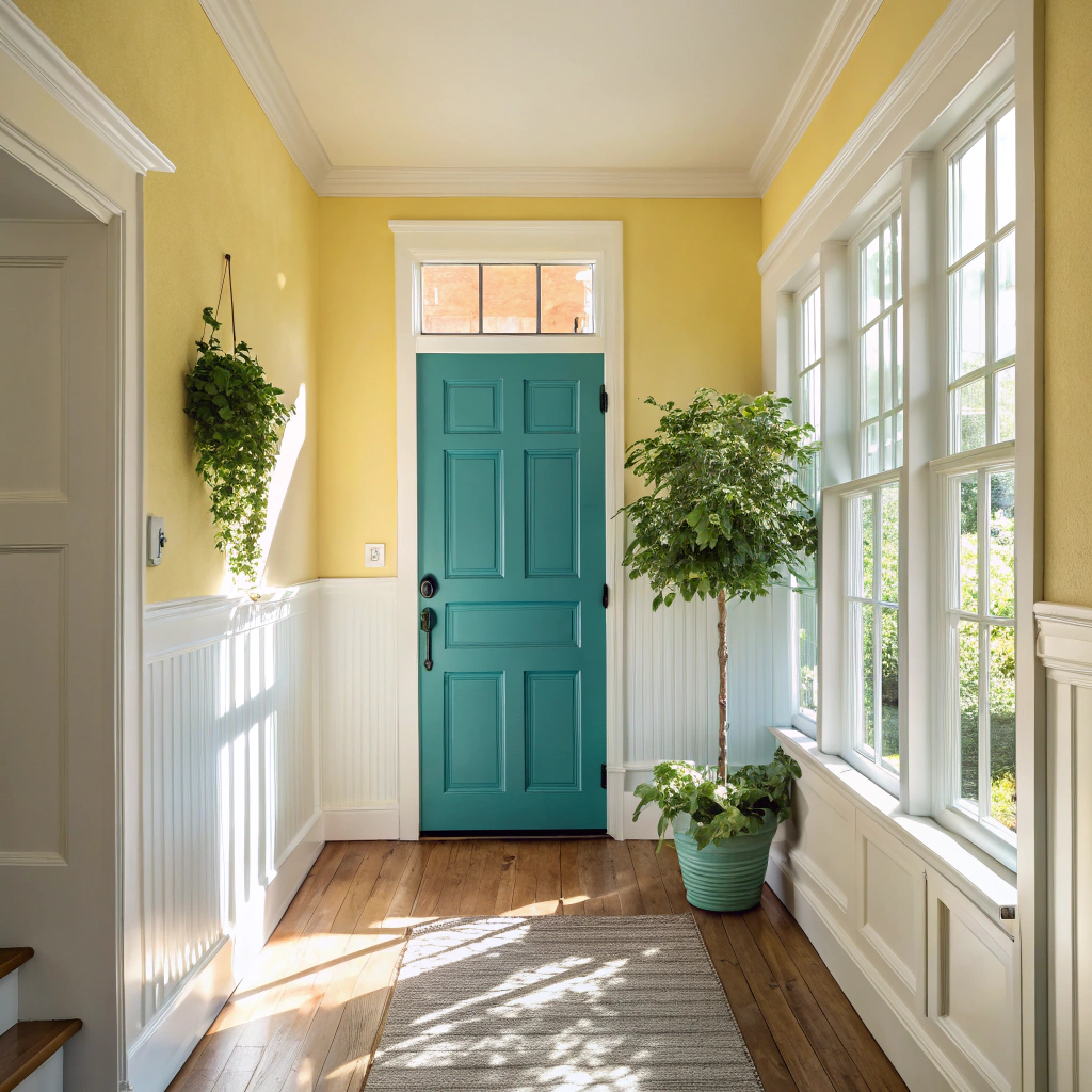3. Sunny Hues for a Bright Welcome