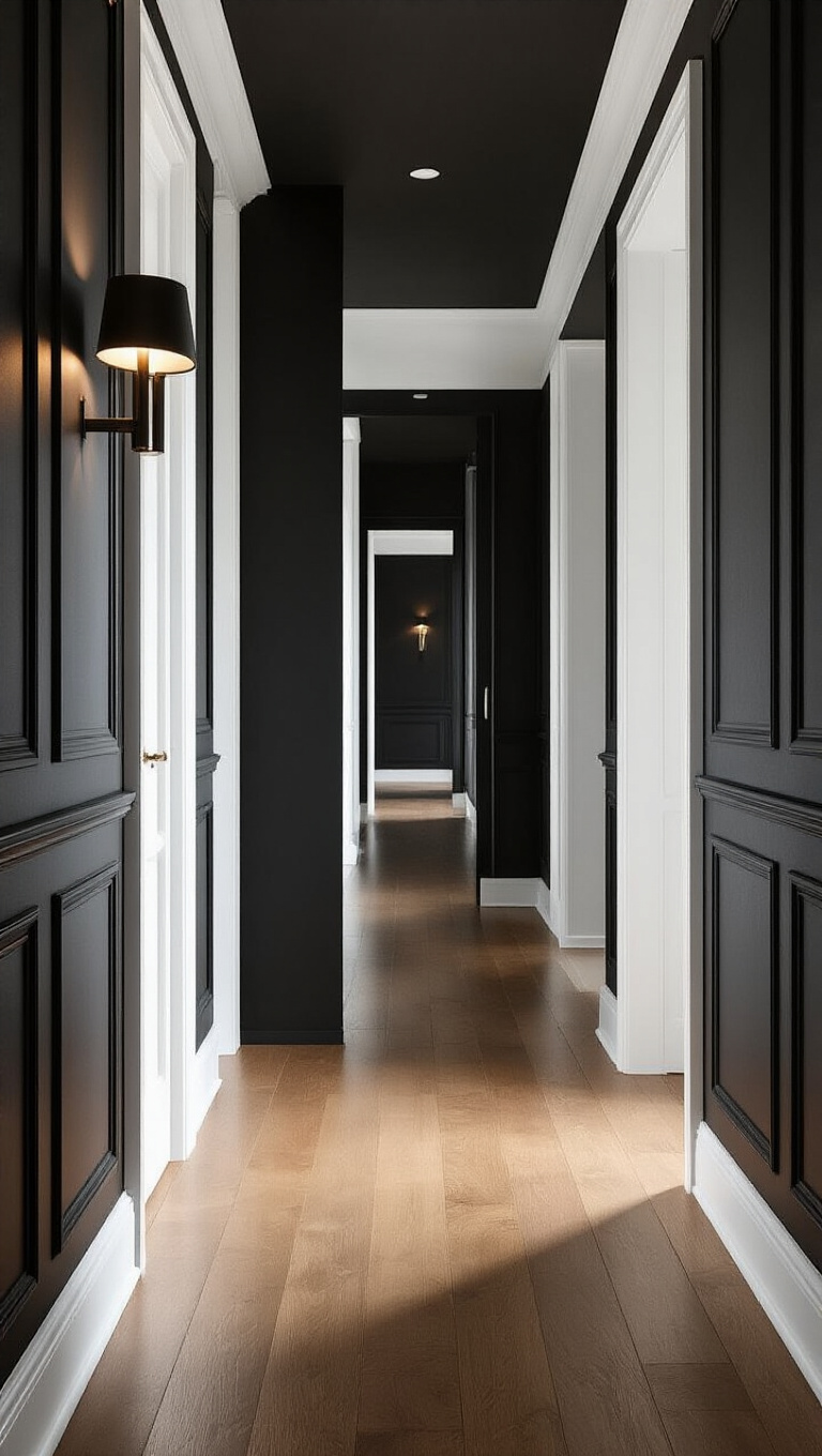 12. Bold Black for a Dramatic Statement