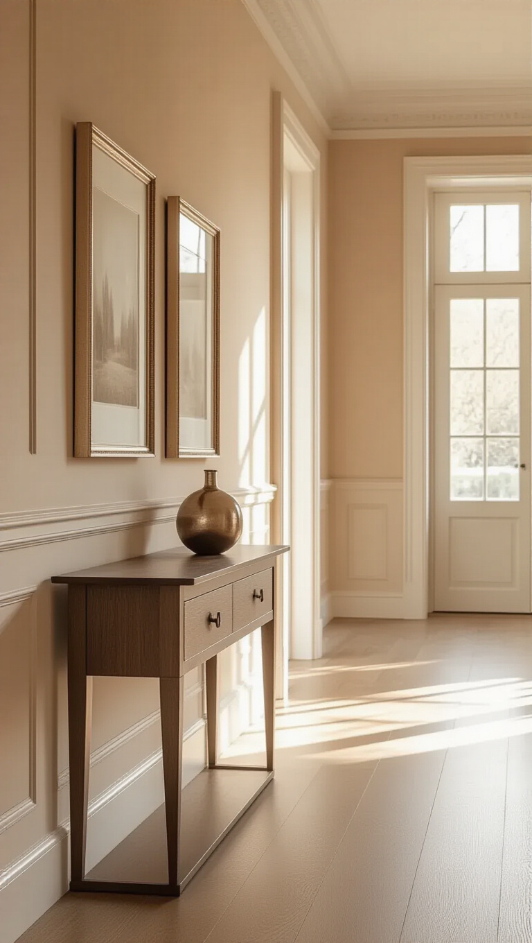 13. Blushing Beige for a Touch of Warmth