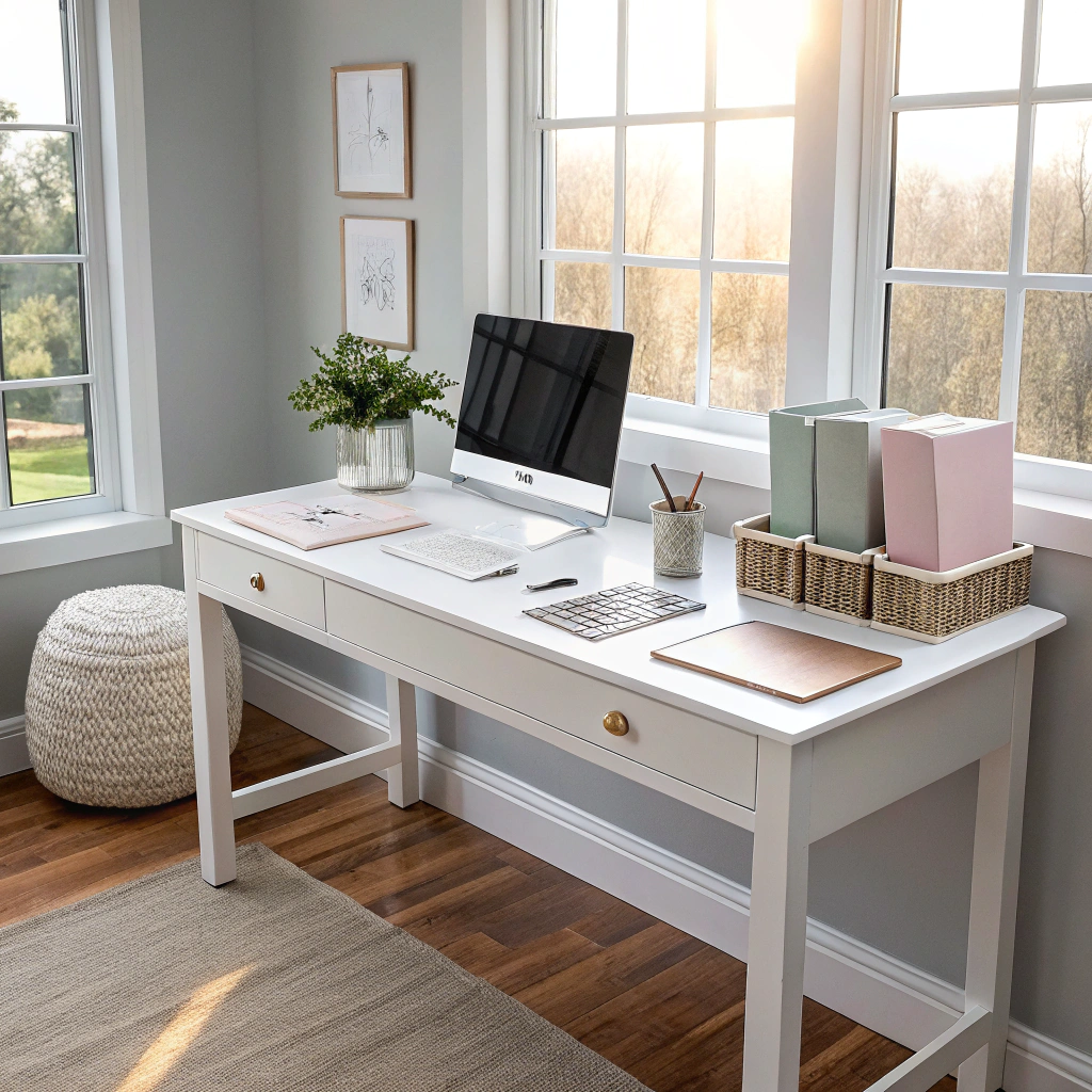 11. Embrace Minimalism for Your Home Office Desk