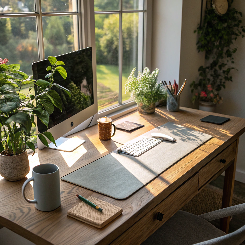 14. The Tranquil Window Office Desk